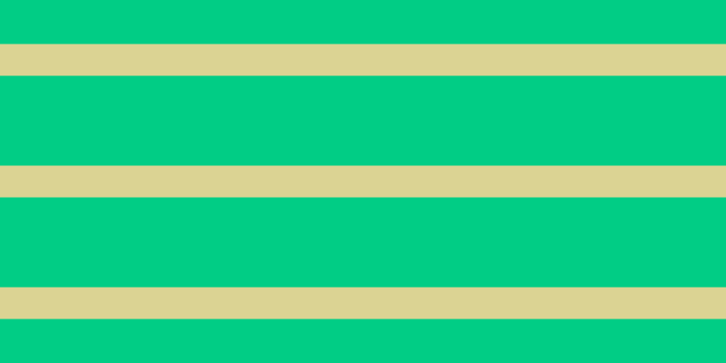 #01cd85, #dbd393 horizontal lines, thirty-five pixels wide, ninety-nine pixels apart