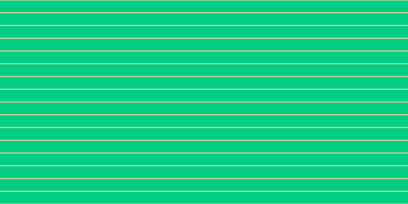 #01cd85, #fcd393 horizontal lines, two pixels wide, twenty-three pixels apart