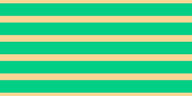 #01cd85, #fcd393 horizontal lines, twenty-eight pixels wide, fifty-two pixels apart