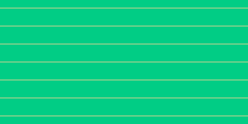 #01cd85, #fcd393 horizontal lines, two pixels wide, fifty-six pixels apart