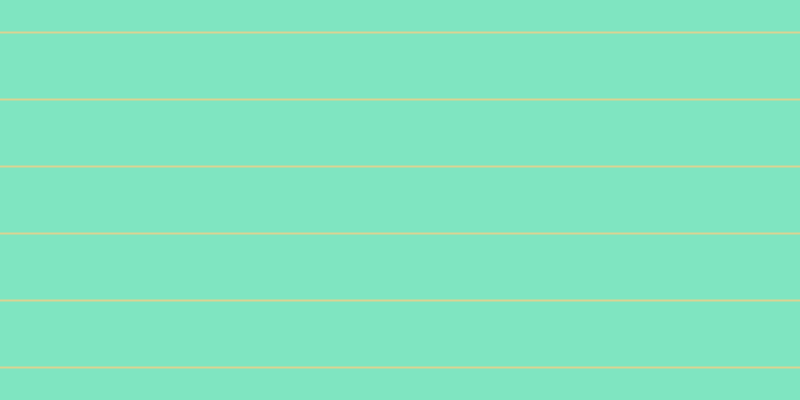 #01cd85 (50%), #dbd393 horizontal lines, two pixels wide, sixty-five pixels apart