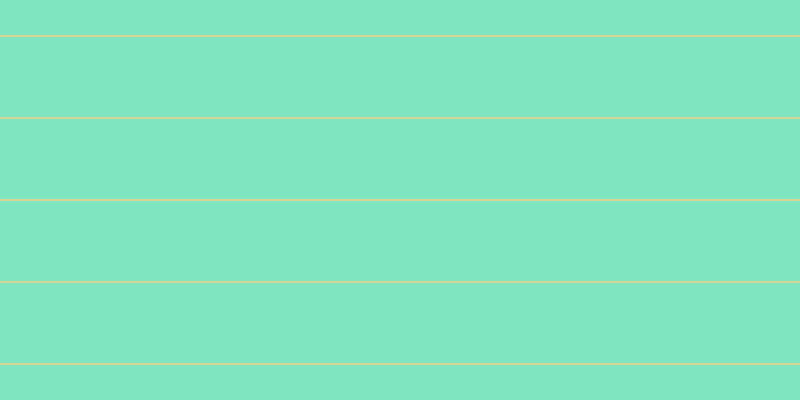 #01cd85 (50%), #dbd393 horizontal lines, two pixels wide, eighty pixels apart