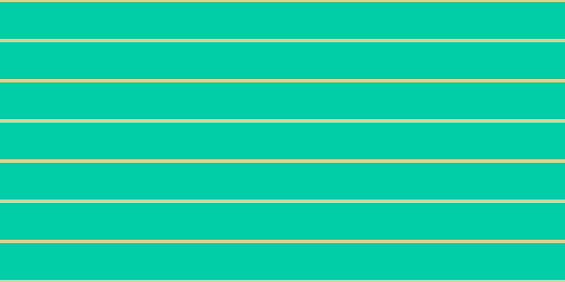 #01cda6, #dbd393 horizontal lines, five pixels wide, fifty-two pixels apart