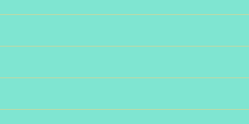 #01cda6 (50%), #dbd393 horizontal lines, two pixels wide, one hundred pixels apart