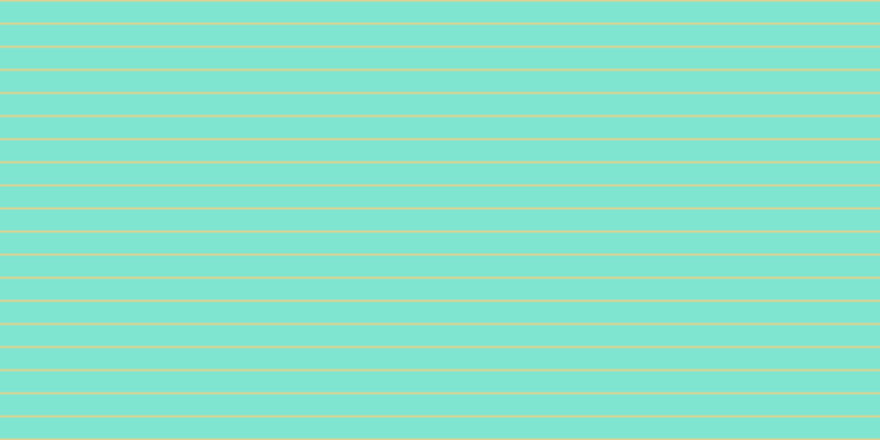 #01cda6 (50%), #dbd393 horizontal lines, two pixels wide, nineteen pixels apart