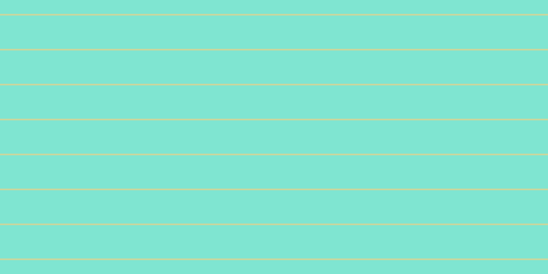 #01cda6 (50%), #dbd393 horizontal lines, two pixels wide, forty-nine pixels apart