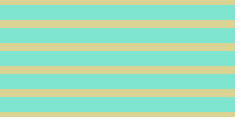 #01cda6 (50%), #dbd393 horizontal lines, twenty-seven pixels wide, fifty-two pixels apart