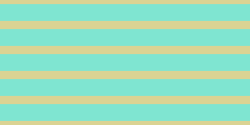 #01cda6 (50%), #dbd393 horizontal lines, twenty-eight pixels wide, fifty-two pixels apart
