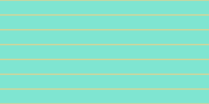 #01cda6 (50%), #dbd393 horizontal lines, five pixels wide, fifty-two pixels apart
