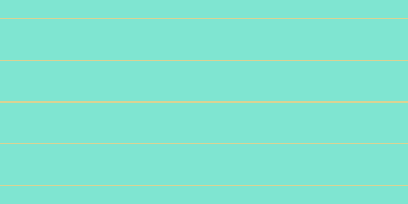 #01cda6 (50%), #dbd393 horizontal lines, two pixels wide, eighty pixels apart