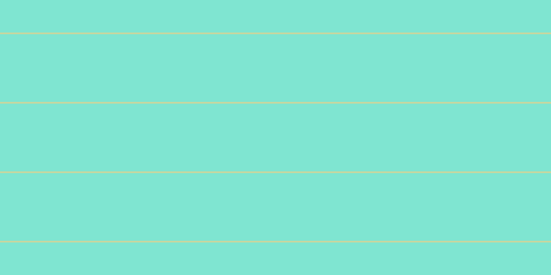 #01cda6 (50%), #dbd393 horizontal lines, two pixels wide, ninety-nine pixels apart