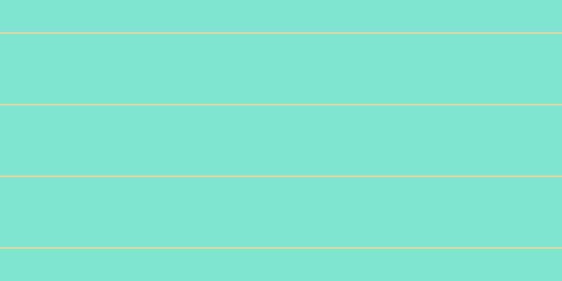 #01cda6 (50%), #fcd393 horizontal lines, two pixels wide, one hundred pixels apart