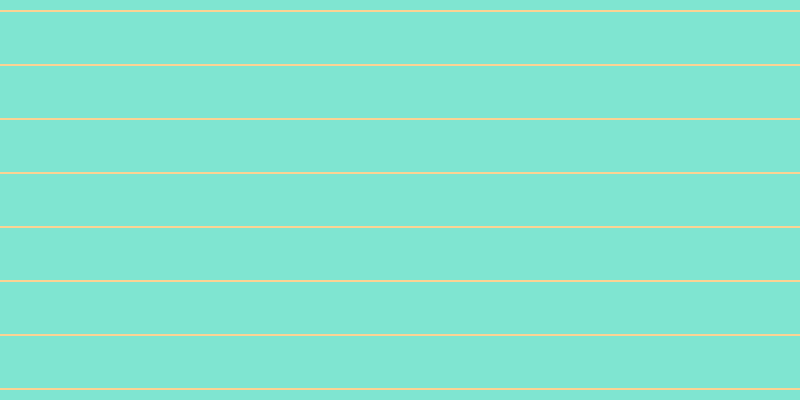 #01cda6 (50%), #fcd393 horizontal lines, two pixels wide, fifty-two pixels apart