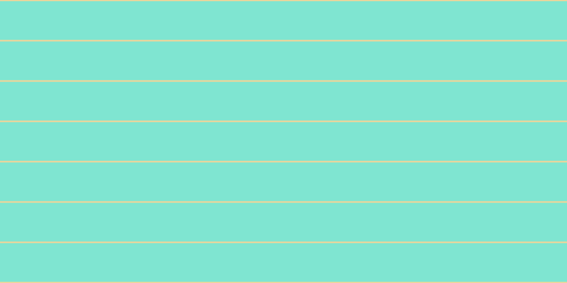 #01cda6 (50%), #fcd393 horizontal lines, two pixels wide, fifty-five pixels apart