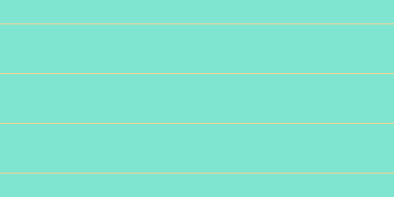 #01cda6 (50%), #fcd393 horizontal lines, two pixels wide, ninety-nine pixels apart