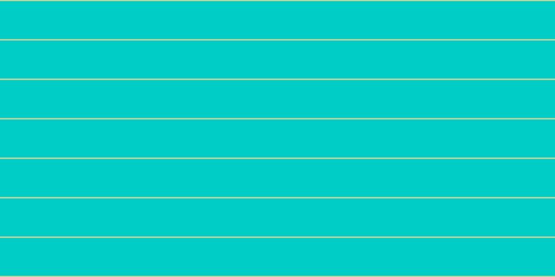 #01cdc7, #dbd393 horizontal lines, two pixels wide, fifty-five pixels apart