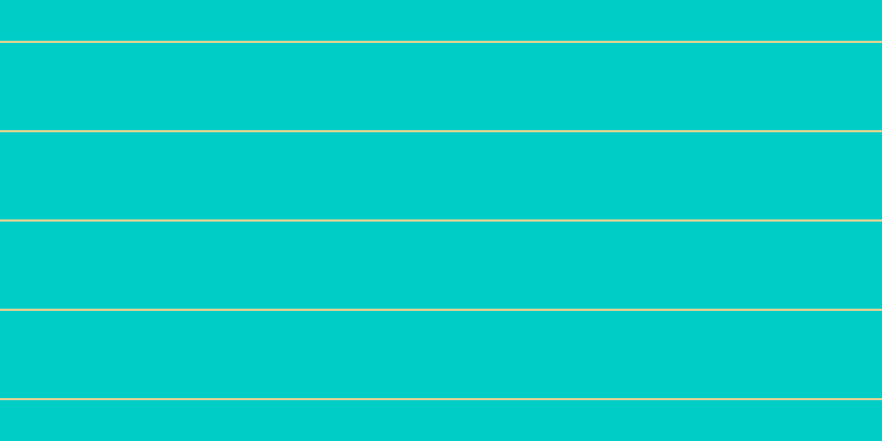 #01cdc7, #dbd393 horizontal lines, two pixels wide, seventy-nine pixels apart