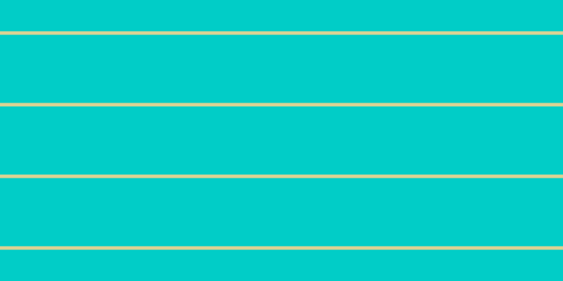 #01cdc7, #dbd393 horizontal lines, five pixels wide, ninety-seven pixels apart
