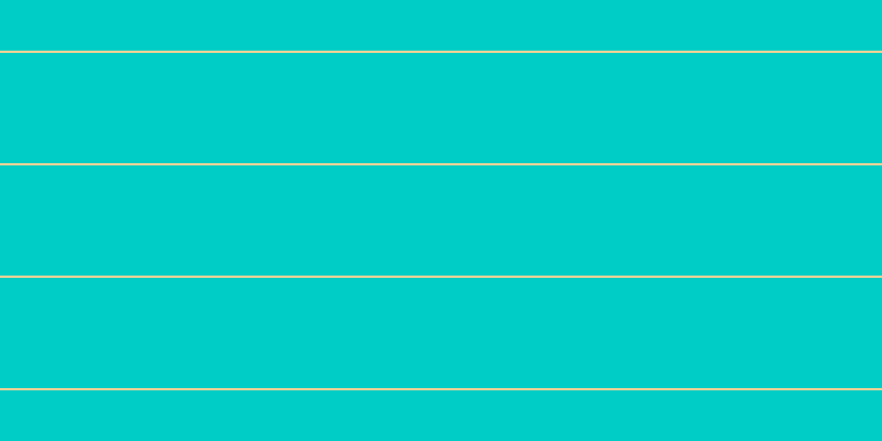 #01cdc7, #fcd393 horizontal lines, two pixels wide, one hundred pixels apart