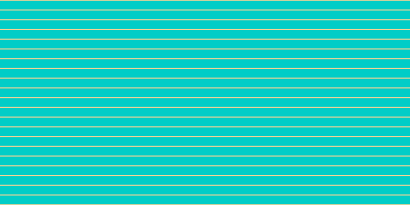 #01cdc7, #fcd393 horizontal lines, two pixels wide, seventeen pixels apart