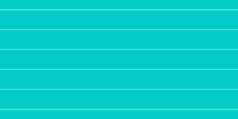 #01cdc7, #fcd393 horizontal lines, two pixels wide, sixty-five pixels apart