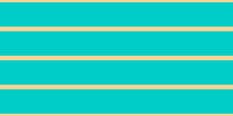 #01cdc7, #fcd393 horizontal lines, sixteen pixels wide, eighty-four pixels apart