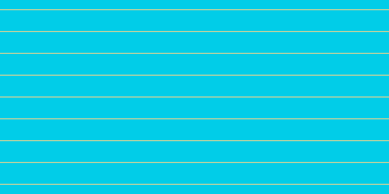 #01cde8, #dbd393 horizontal lines, two pixels wide, forty-three pixels apart