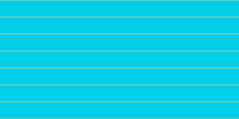 #01cde8, #dbd393 horizontal lines, two pixels wide, fifty-five pixels apart