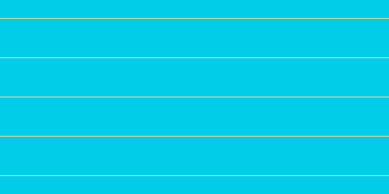 #01cde8, #dbd393 horizontal lines, two pixels wide, seventy-nine pixels apart