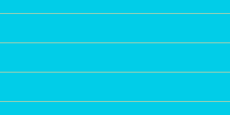 #01cde8, #fcd393 horizontal lines, two pixels wide, one hundred pixels apart