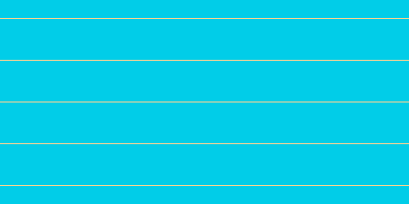 #01cde8, #fcd393 horizontal lines, two pixels wide, eighty pixels apart