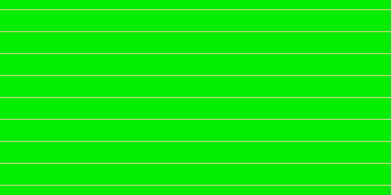 #01ee01, #dbd393 horizontal lines, two pixels wide, forty-three pixels apart