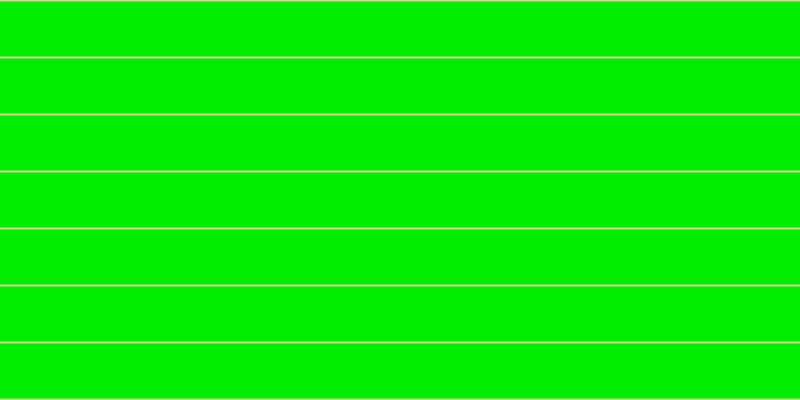 #01ee01, #dbd393 horizontal lines, two pixels wide, fifty-five pixels apart