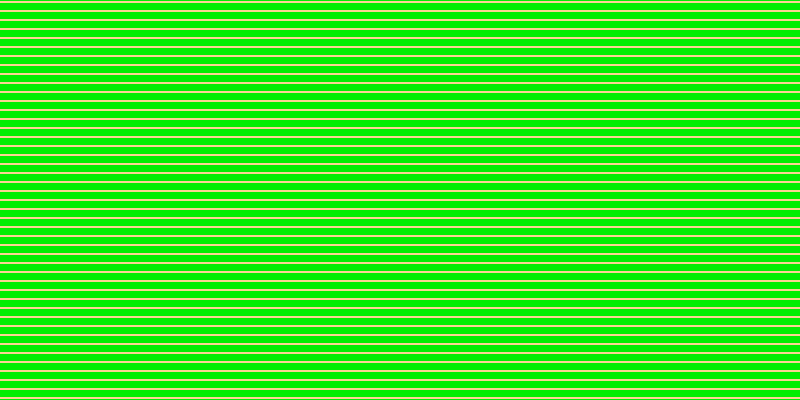 #01ee01, #fcd393 horizontal lines, two pixels wide, seven pixels apart