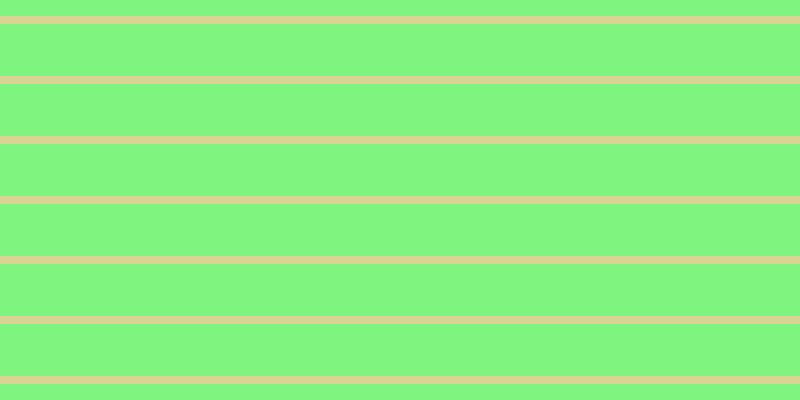 #01ee01 (50%), #dbd393 horizontal lines, eight pixels wide, fifty-two pixels apart