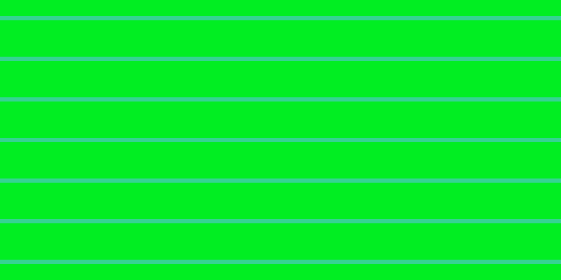 #01ee22, #36d393 horizontal lines, six pixels wide, fifty-two pixels apart