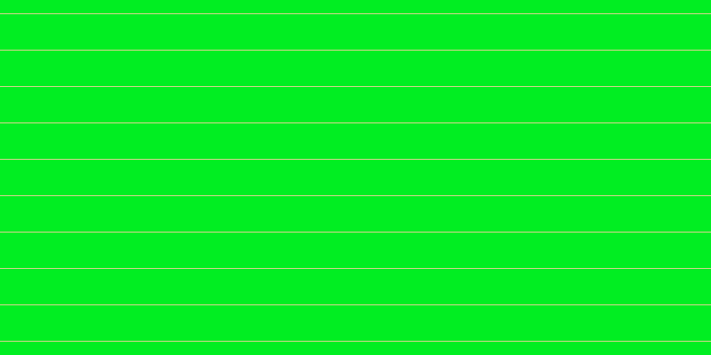 #01ee22, #dbd393 horizontal lines, one pixels wide, forty pixels apart