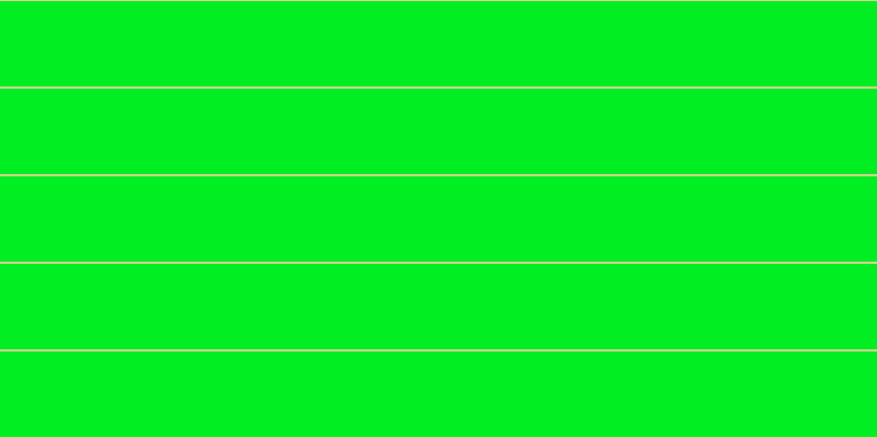 #01ee22, #dbd393 horizontal lines, two pixels wide, seventy-eight pixels apart