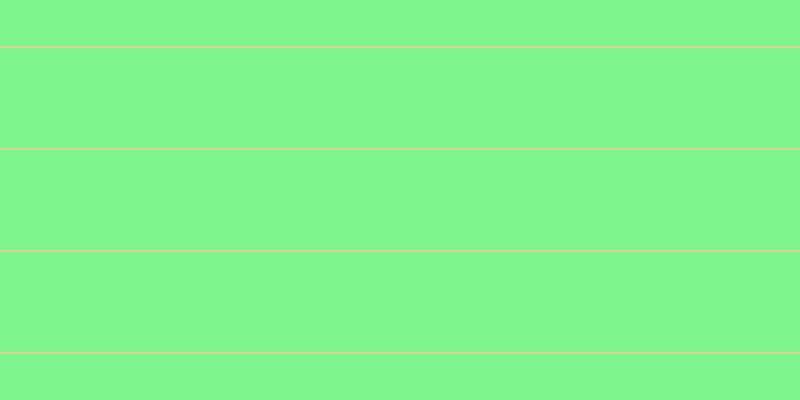 #01ee22 (50%), #dbd393 horizontal lines, two pixels wide, one hundred pixels apart