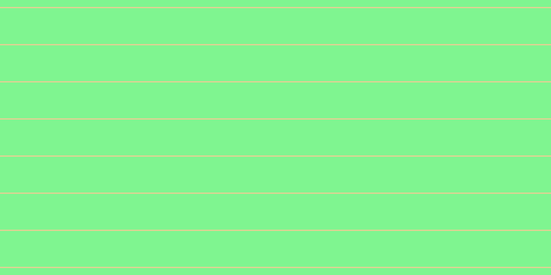#01ee22 (50%), #dbd393 horizontal lines, two pixels wide, fifty-two pixels apart