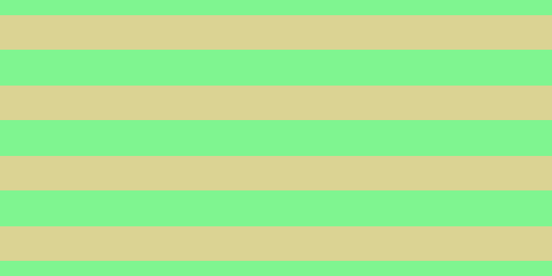 #01ee22 (50%), #dbd393 horizontal lines, fifty pixels wide, fifty-two pixels apart