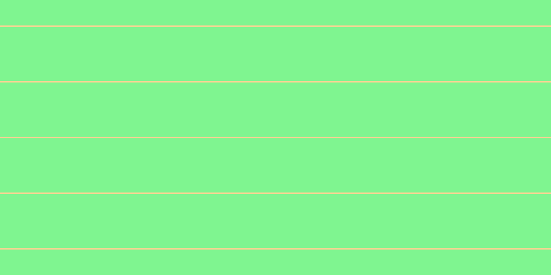 #01ee22 (50%), #fcd393 horizontal lines, two pixels wide, seventy-nine pixels apart