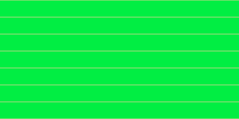 #01ee43, #dbd393 horizontal lines, two pixels wide, fifty-five pixels apart