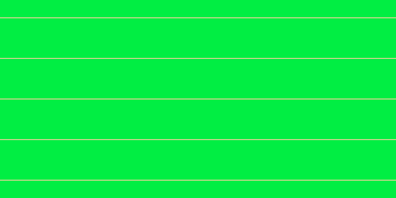 #01ee43, #dbd393 horizontal lines, two pixels wide, eighty pixels apart