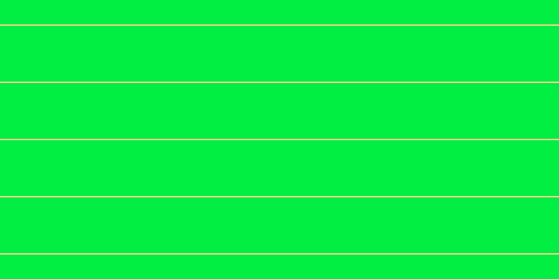 #01ee43, #fcd393 horizontal lines, two pixels wide, eighty pixels apart