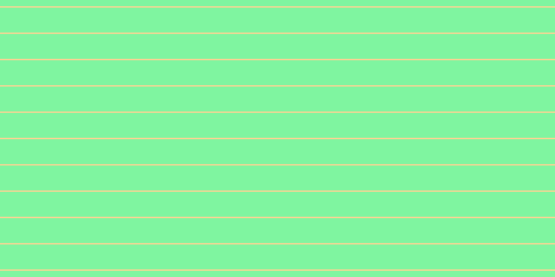 #01ee43 (50%), #fcd393 horizontal lines, two pixels wide, thirty-six pixels apart