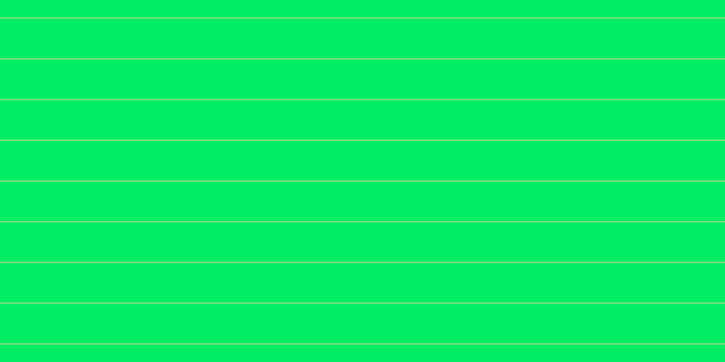 #01ee64, #dbd393 horizontal lines, one pixels wide, forty-four pixels apart