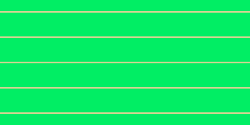 #01ee64, #dbd393 horizontal lines, five pixels wide, seventy-six pixels apart