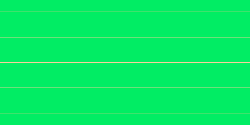 #01ee64, #dbd393 horizontal lines, two pixels wide, seventy-nine pixels apart
