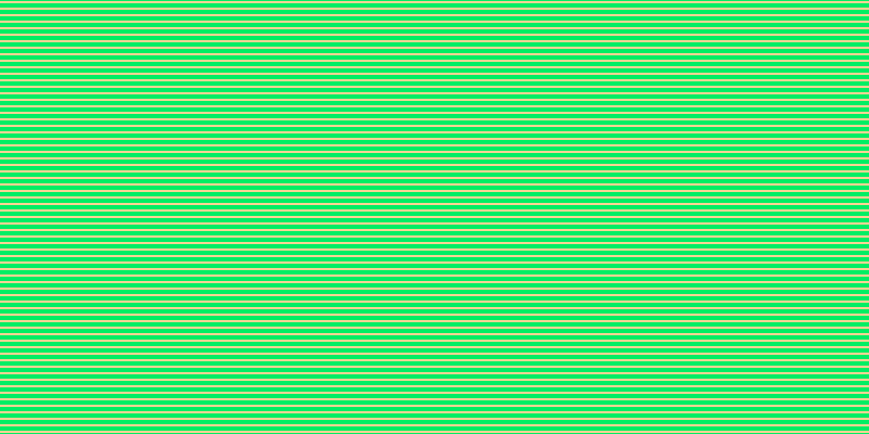 #01ee64, #fcd393 horizontal lines, two pixels wide, four pixels apart